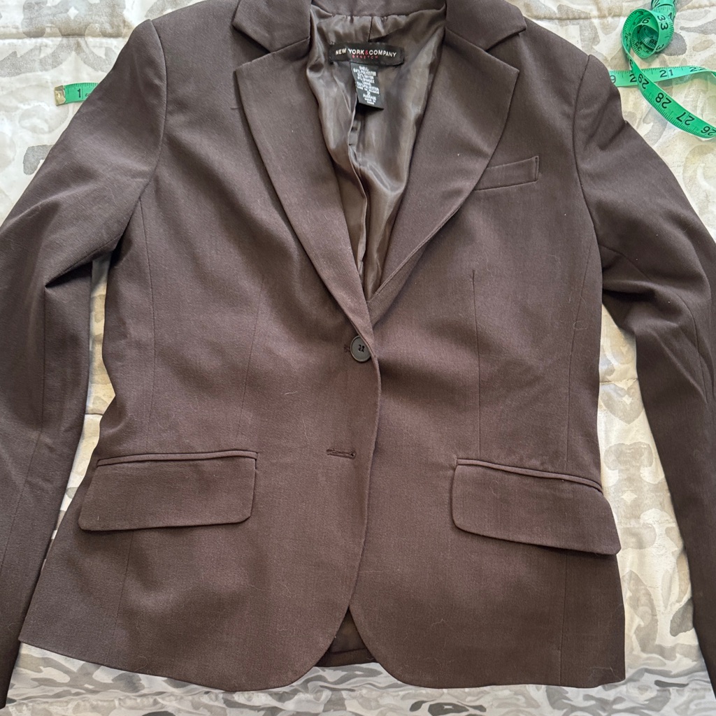 New York & Company Dark Brown Women's Blazer